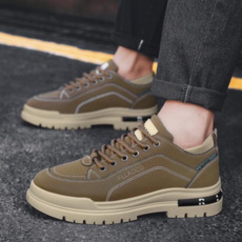 Beliebte hochwertige Werkzeugschuhe für Herren, modische, vielseitige, trendige Schuhe, Martin-Lederschuhe