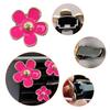 4Pcs Flower Car Air Freshener Air Vent Mount Long Lasting Fragrance Odor Removal Clip Type Automotive Air Outlet Aromatherapy Diffuser Car Accessories