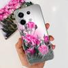 Transparent Cover For Fundas Xiaomi Poco X6 Pro 5G M6 Pro Case Lovely Luxury Colorful Butterfly Design Casing For Poco M6 Pro 5G