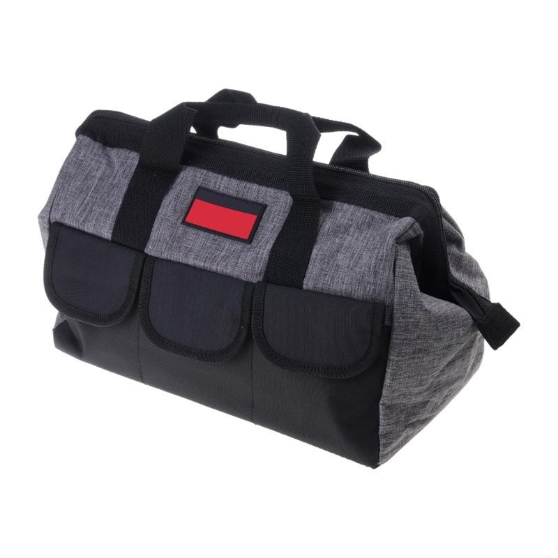 

Multifunctional Tool Bag Waterproof Electrician Oxford Cloth Thickened Carpentry Tool Bag Large Maintenance Storage Bag 16 inches