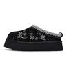 UGG EVA Slip Resistant Closed Toe Slippers Women's Black White 1122553-BLK(Team80-S-BOX)