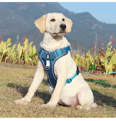 Středně velké postroje pro psy obojek Labrador Army reflexní nastavitelný postroj Oxford látková vesta pro domácí mazlíčky Tréninkový honič Procházka se psem