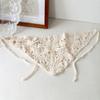 Triangle Crochet Headband Handmade Flower Headscarf Knitted Headscarf Hat  Beach Photography