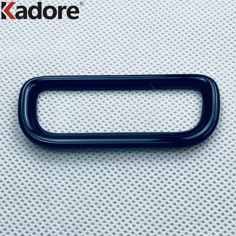 Car Warning Light Lamp Switch Button Cover Double Flash Light Trim For Honda HR-V Vezel -2024 Black Interior Accessories