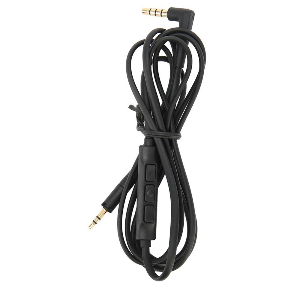 

with Mic Remote Volume Control 3.5 mm to 2.5 mm Earphone Cable for Sennheiser HD4.40 HD4.40BT HD4.50 HD4.50BTNC HD4.30i