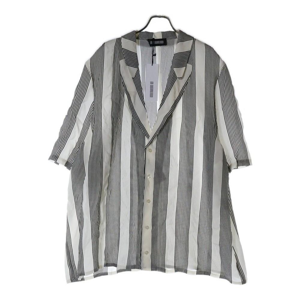 Louis Gabriel Nouchi Nuchi Oversized Double Collar Short Striped Button Used 700 Unisex T-Shirt XXXL