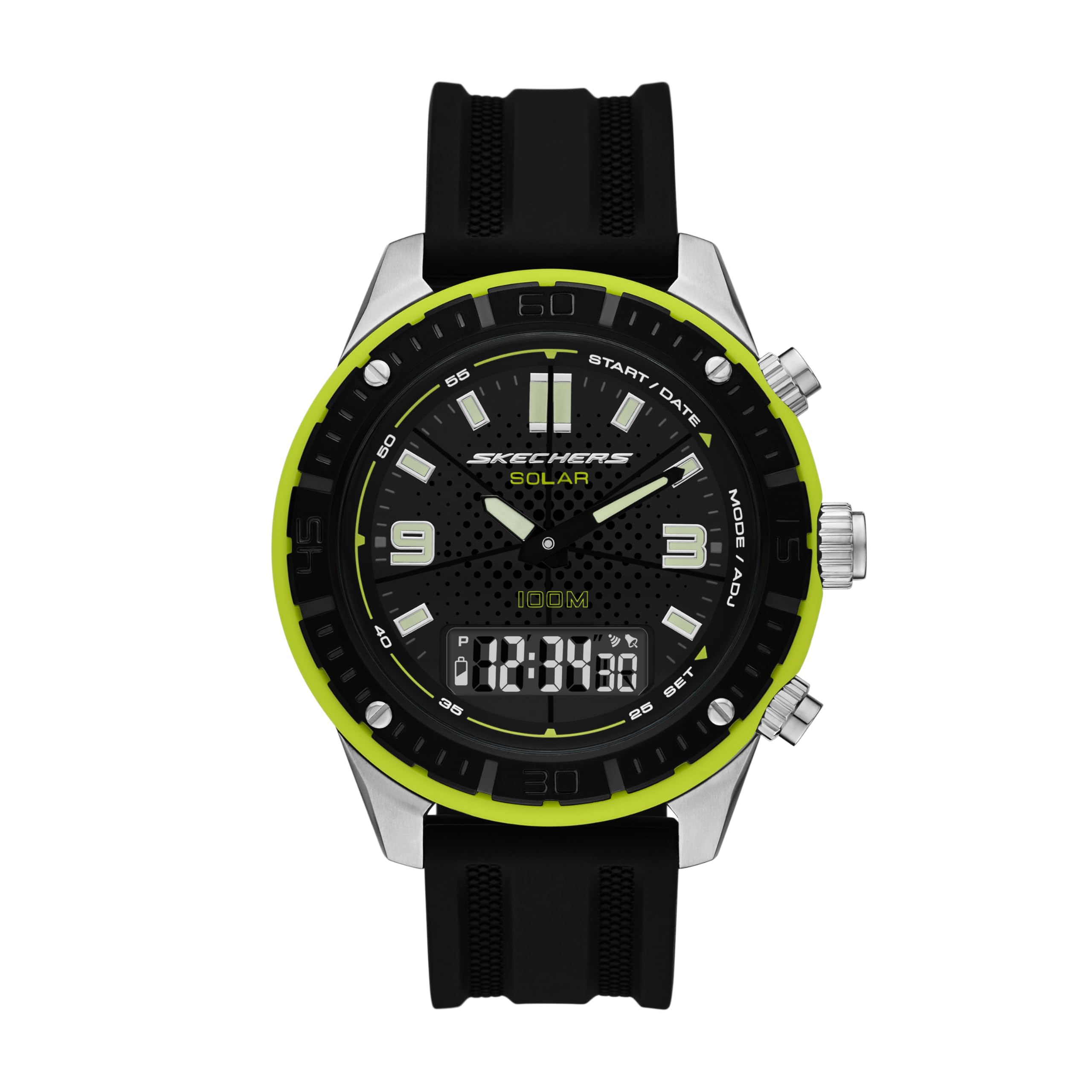 

[Sketchers] SolarPro_2 SRP014 Men s Watch - Black чорний