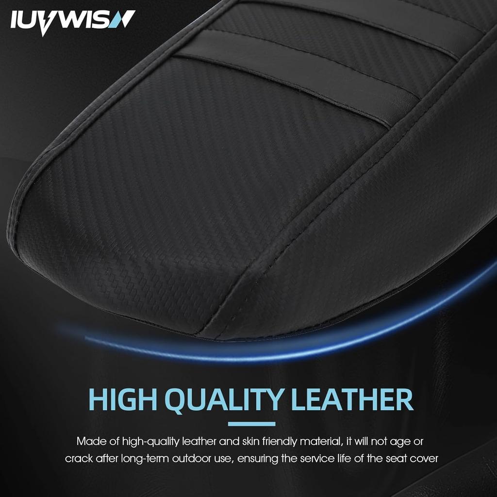 Seat Cover for Surron LBX 79bike Falcon Pro, Electric Dirt Bike Seat Cover for Sur Ron Black,Non-Slip Soft High Elastic Leather