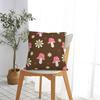 Cartoon Cute Forest Mushroom Pillowcase Polyester Cushion Cover Decorative Throw Pillow Case Cover Home Zipper 40X40cm
