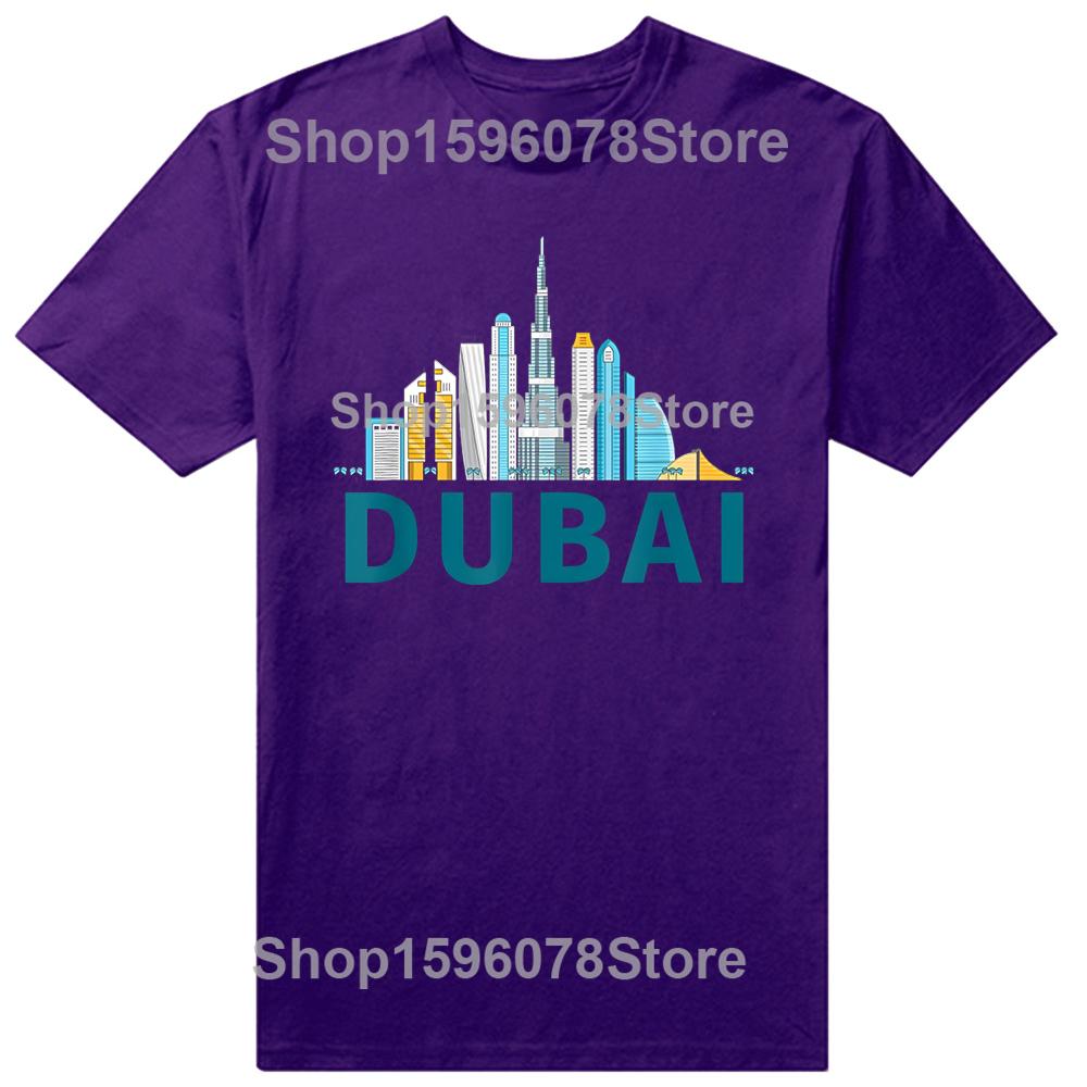 

Funny Dubai Classic T-Shirt Summer Men Women Clothing Fashion T Shirts Cotton Short Sleeve Oversized Loose T-shirt Tops 4XL