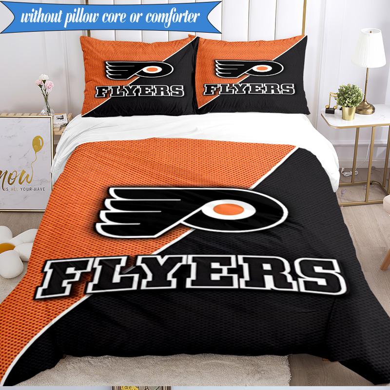 3PCS Flyers Team Logo Art Bedding Set,Including 1pc Duvet Cover And 2pcs Pillowcases Perfect for Bedroom, Dormitory, Fan Christmas gift