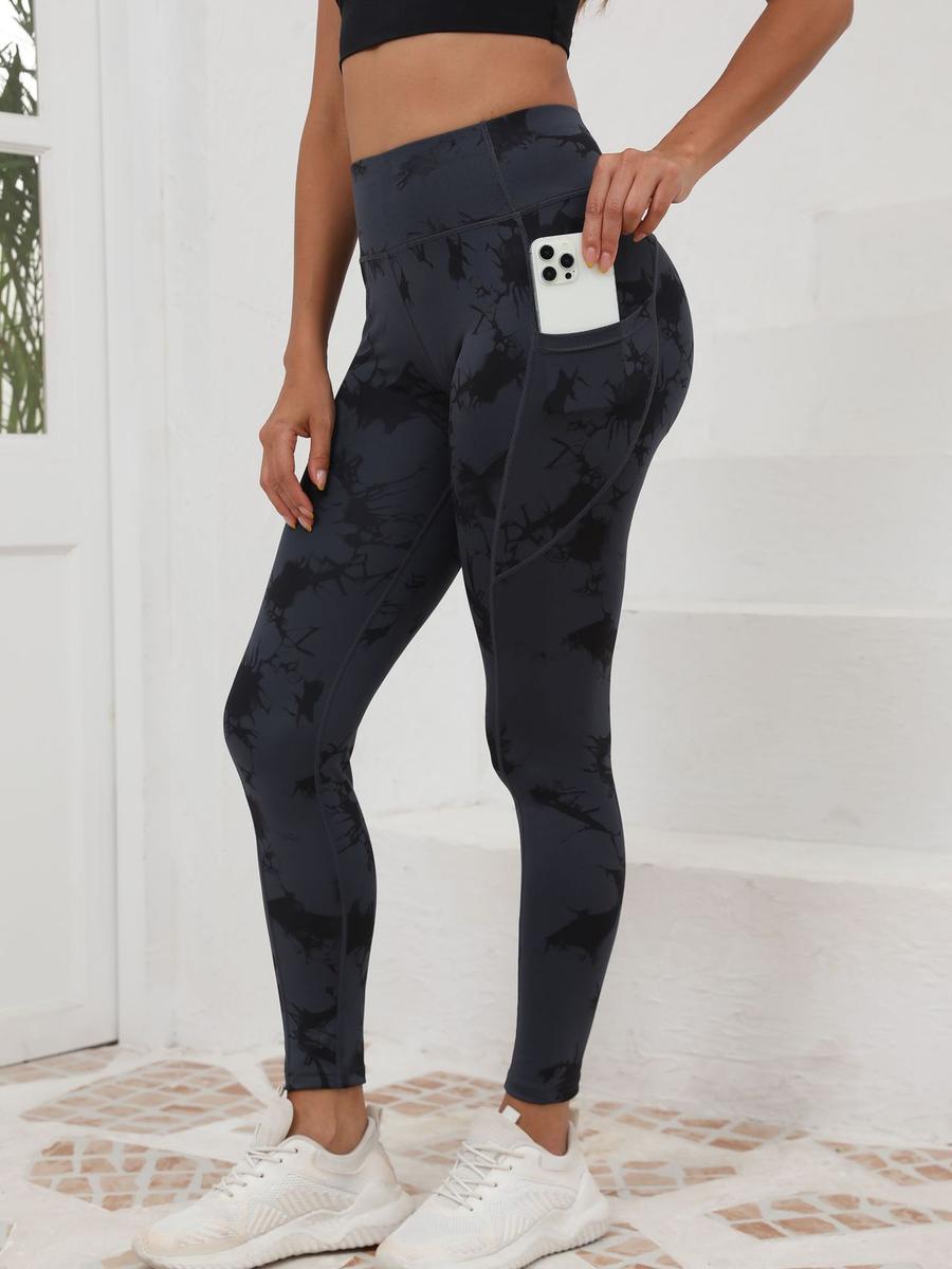 

Newest Bestseller Yoga Pants High Waist Sexy Slim Fit Leggings Running Outdoor Sports Pants for Women XXL синій