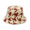 Autumn and winter new washbasin hat European and American trend warm hat thousand bird grid plaid bucket hat winter