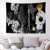 Classic Anime DDeath NNote Colorful Tapestry Wall Hanging Bohemian Wall Tapestries Mandala Wall Hanging Sheets