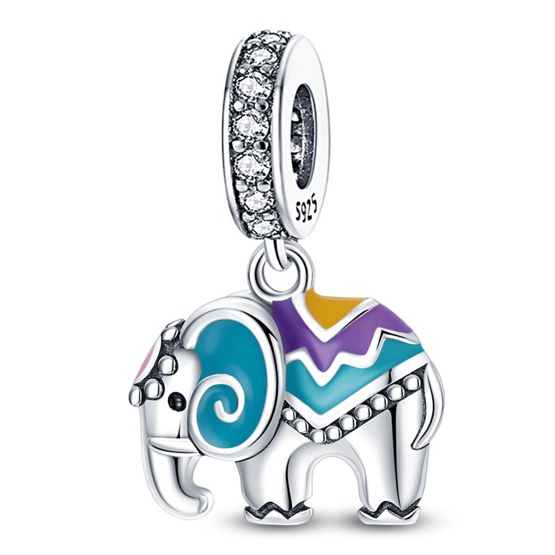 Kupfer Einhorn Fee Insekt Blume Perlen Anhänger Passend Kompatibel Mit Pandora Authentischen Armbändern DIY Schmuck Geburtstagsgeschenk Jubiläum
