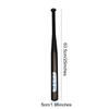 1 Baseballschläger aus legiertem Stahl, 63,5 cm / 25 Zoll, schwerer Baseballschläger/Softballschläger, Trainingsschläger für Outdoor-Sportarten