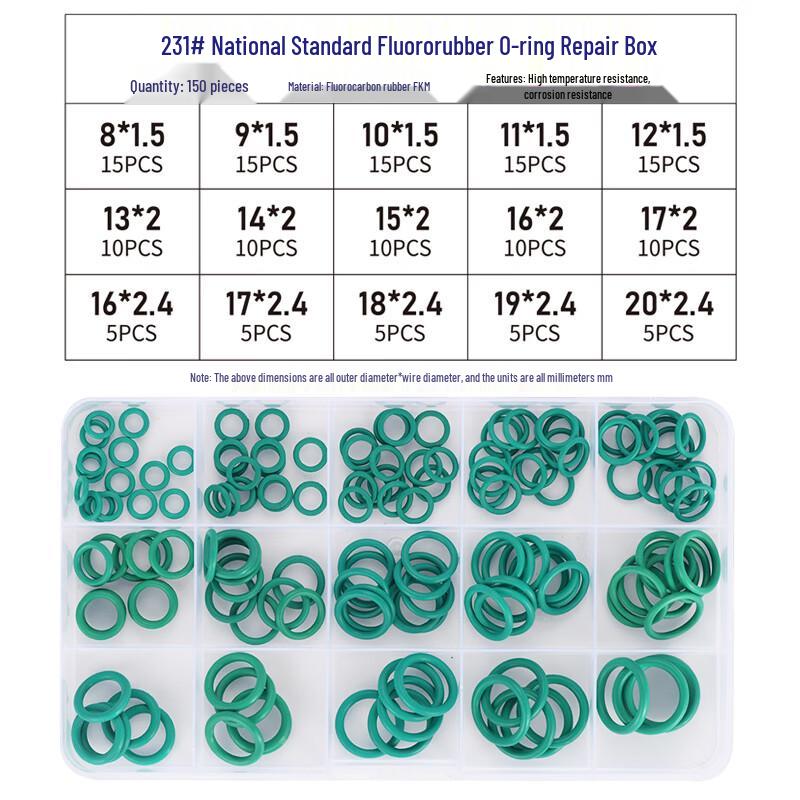 Allied Fluororubber O-Ring Repair Kit