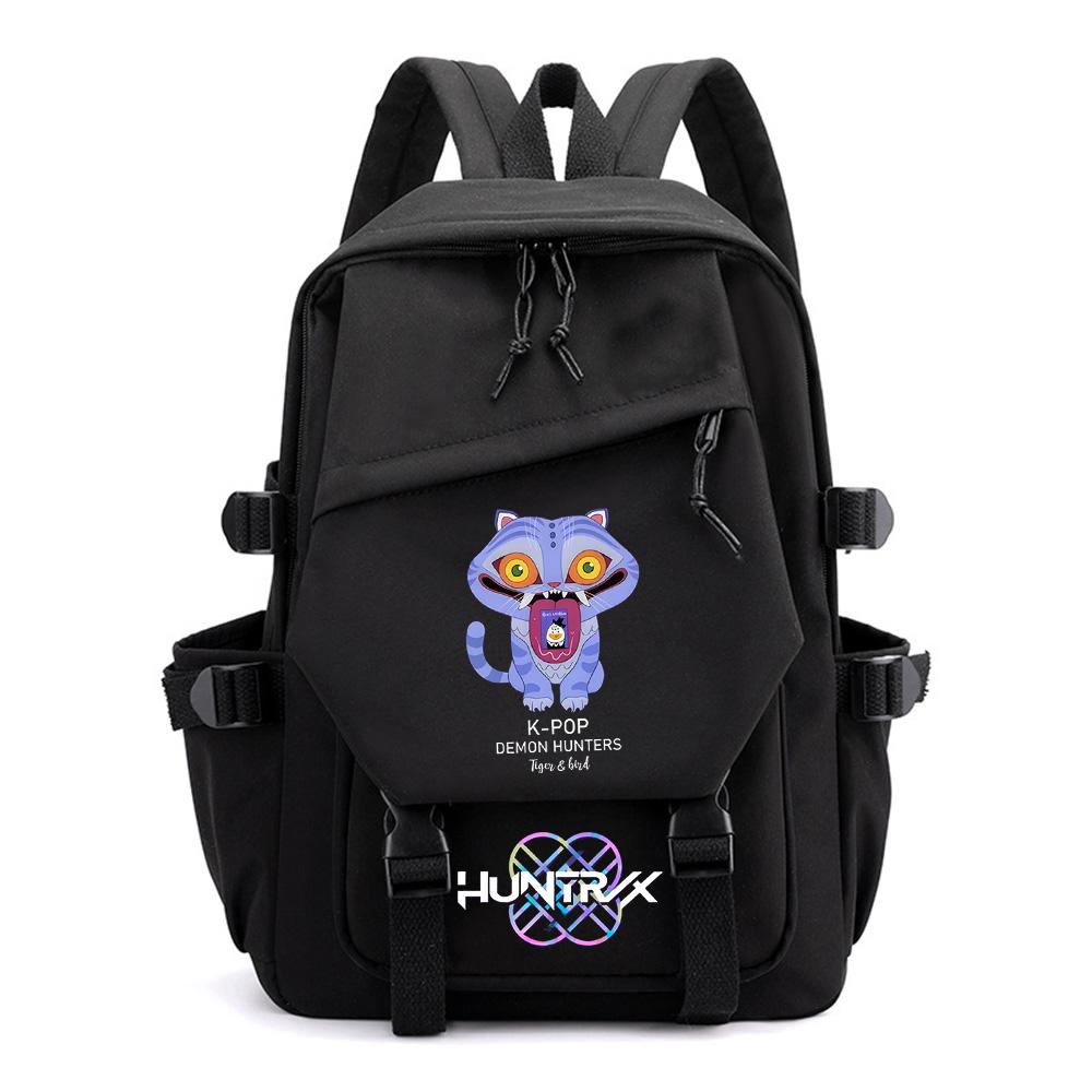 Cartoon Kpop Dämonenjäger Bedruckter Rucksack für Teenager Jungen Mädchen Schultasche Kinder Schüler Wasserdichter Buchrucksack Frauen Wasserdichte Reisetasche Kindergeschenk