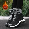 High Quality Winter Women's Plush snow boots Outdoor Waterproof Warm Plush women's boots Comfort Platform Boots botas para mujer