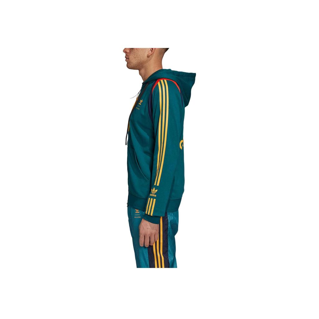 Adidas Originals Trifoglio X Bed J.W. Felpa con cappuccio Ford da uomo verde FS3760
