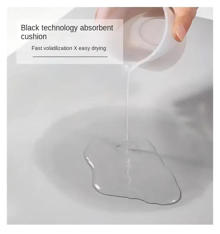 Bathroom absorbent diatom mud toilet  doormat toilet toilet floor mat toilet carpet