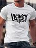 Vicinity Graphic T-shirt - Black Cotton Blend