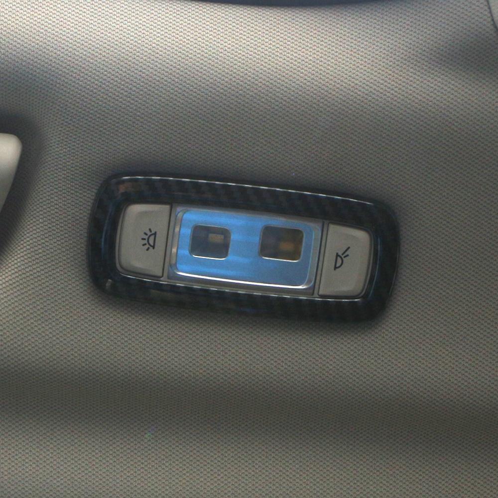 For BMW X3 G01 X4 G02 2018 - 2025 Rear Reading Light Cover Roof Lamp Panel Frame Trim Decoration Sticker Styling Accessories
