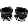 2Pcs Intake Manifold Boot Joint Carburetor Carb Flange Socket Fits for Polaris Indy 400 440 500 600 650 1985-2000, Replaces 3083171, 3084325