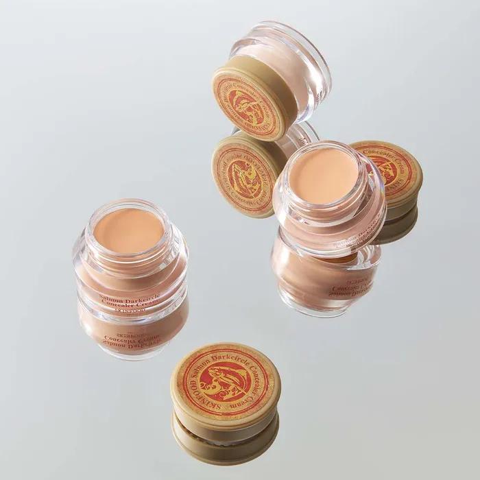 

[Moist and Clean] Salmon Dark Circle Concealer Cream (10g/3colors) No. 1 Blooming