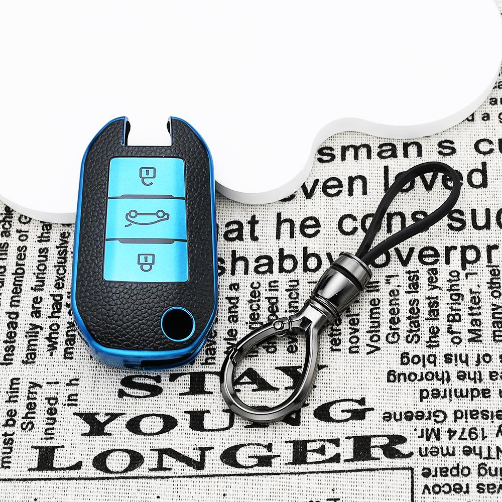 Car Key Case Cover Shell For Citroen C2 C3 C4 C6 C8 C3-Xr Picasso Ds3 Ds5 For Peugeot 208 2008 307 308 508 408 3008 5008 4008