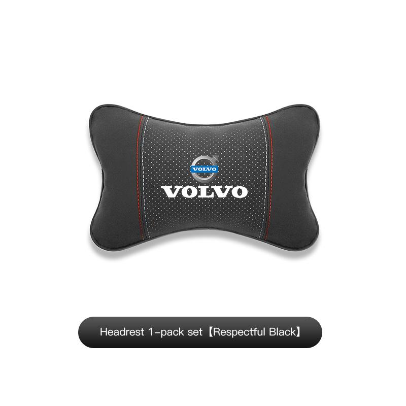 Car Headrest Neck Pillow Waist Pillow For Volvo V60 V40 XC90 S60 C30 XC60 V50 V70 S90 Olestar AWD XC40 Car Interior Accessories