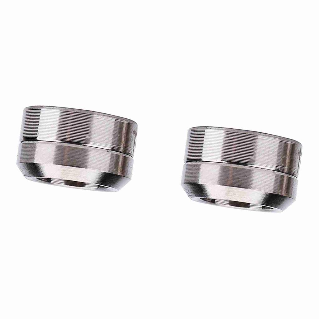 4Pcs/Lot TC4 Titanium Brake Caliper Fixed Bolts Gasket Spacer For Mountain Bike (Titanium)