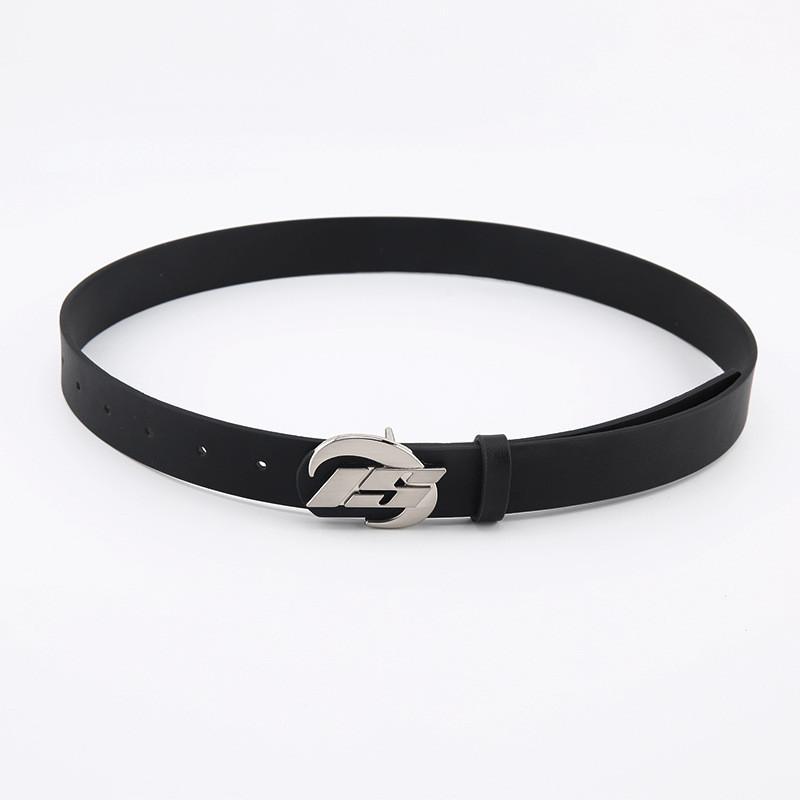 Trendy Women's Denim Belt With Alloy Buckle Perfect For Casual Outfits Smooth Buckle Korean Style Fashionable Belt Available Now