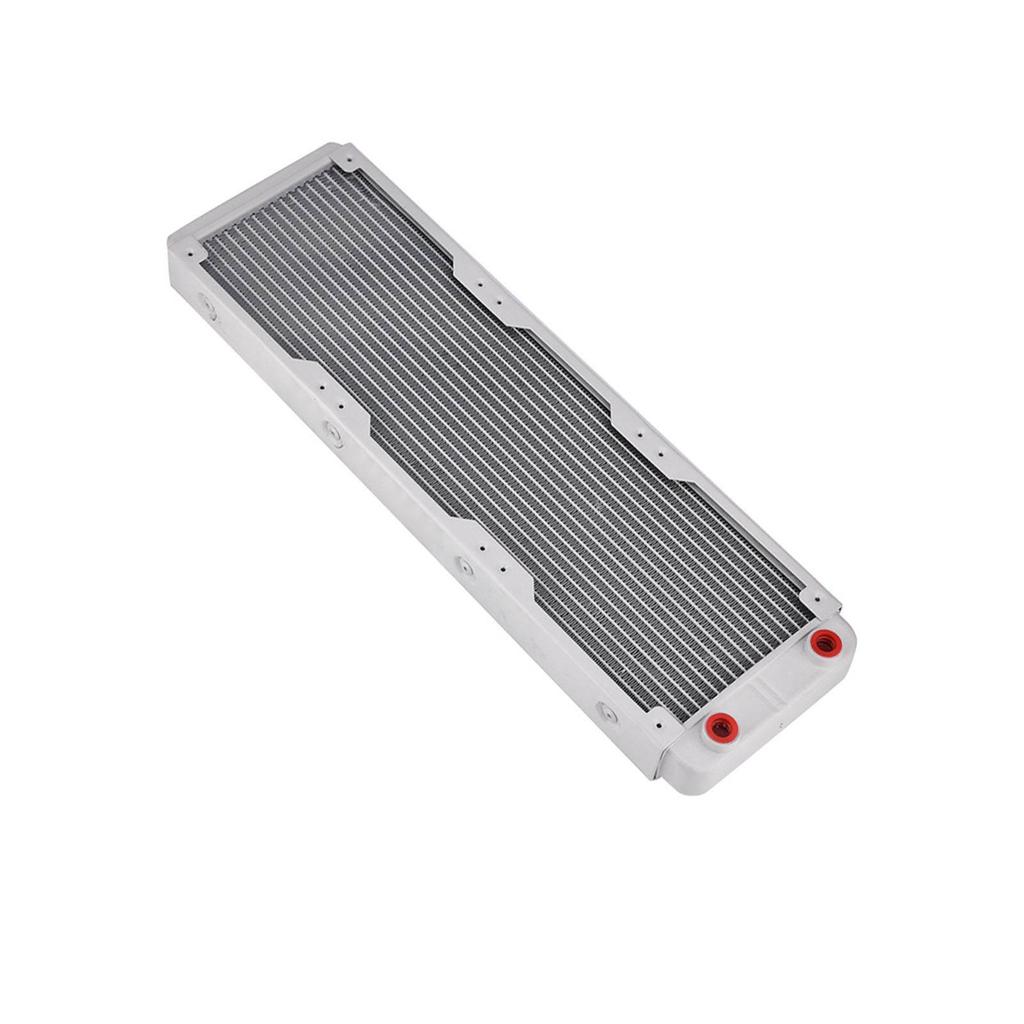 Aluminum Heat Sink Computer Water Cooling Liquid Heat Exchanger White (240mm)