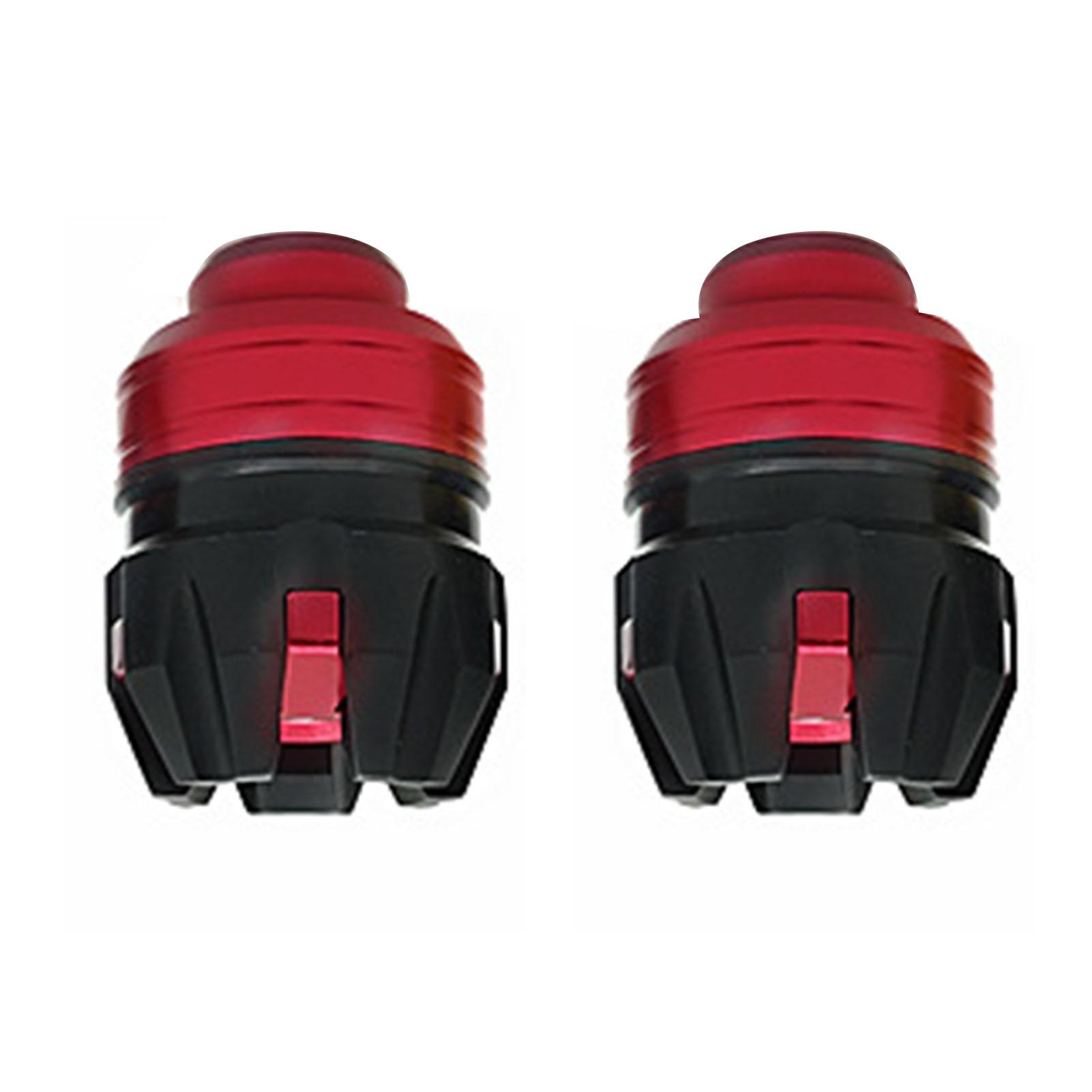 

1 Pair Motorcycle Front Fork Cup Aluminum Alloy Falling Protection Wheel Crash Protector Cup for Modification Red червоний