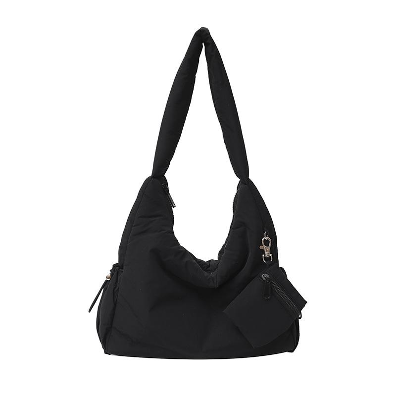 

bags2025 new fashion casual armpit bag women s large-capacity nylon commuter shoulder bag