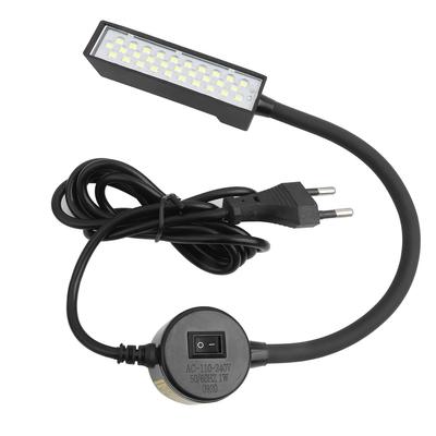 1 adet 30 LED Işık Lambası Manyetik Taban Anahtarı Dikiş Makinesi Çalışma Işığı için