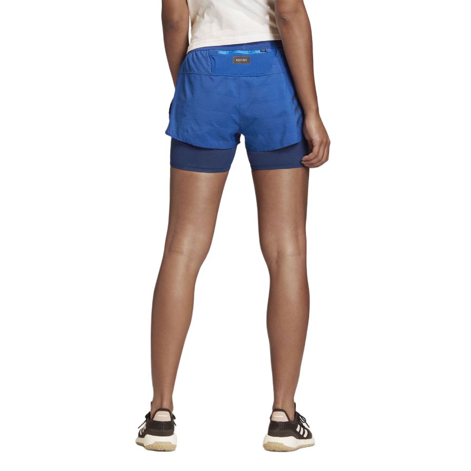 Adidas Heat.rdy Casual Shorts Women's Blue FN3340