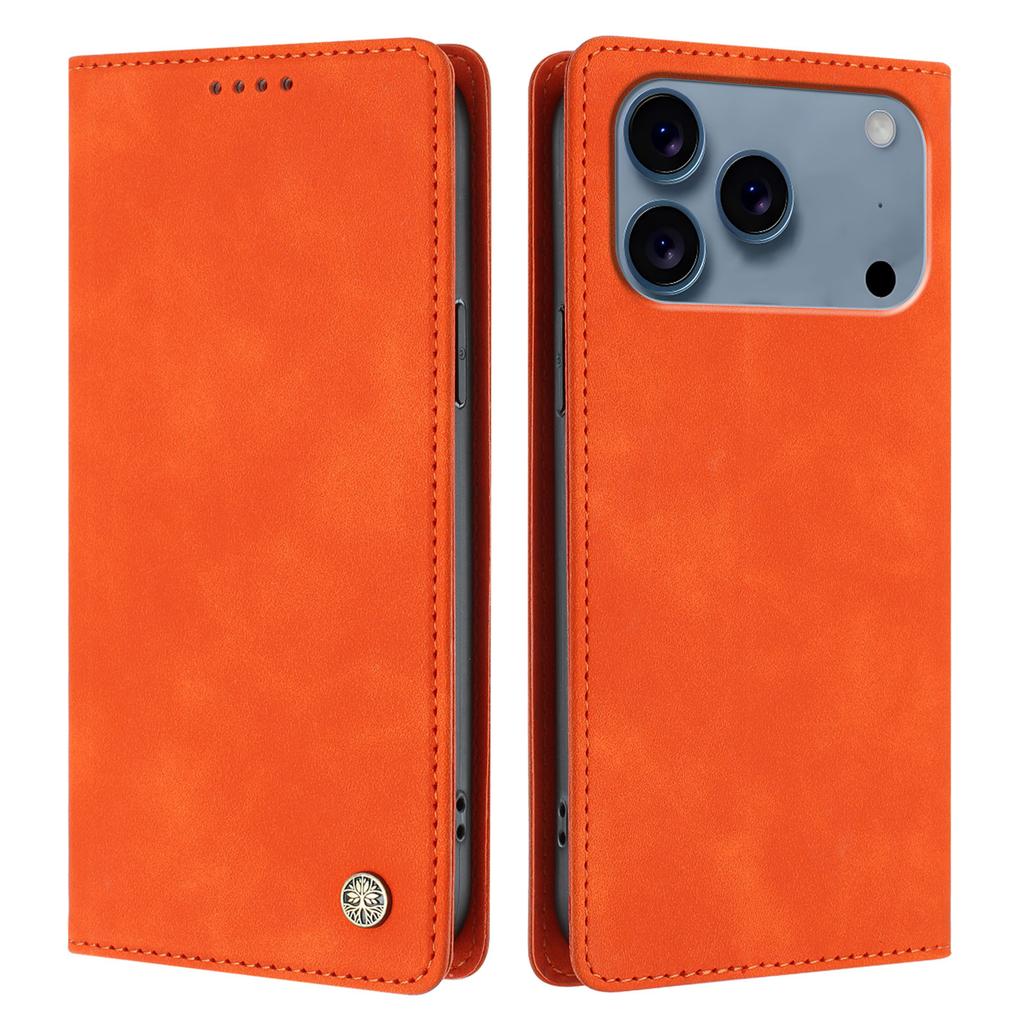 For iPhone 17 Pro HX Case RFID Blocking Wallet Stand Leather Flip Phone Cover