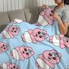 Blanket For Soft Cartoon O-Opanchu Throw Blanket for Picnic U-Usagi Bed Sofa Home Bedroom Cute Cozy Warm Bunny Comfortable