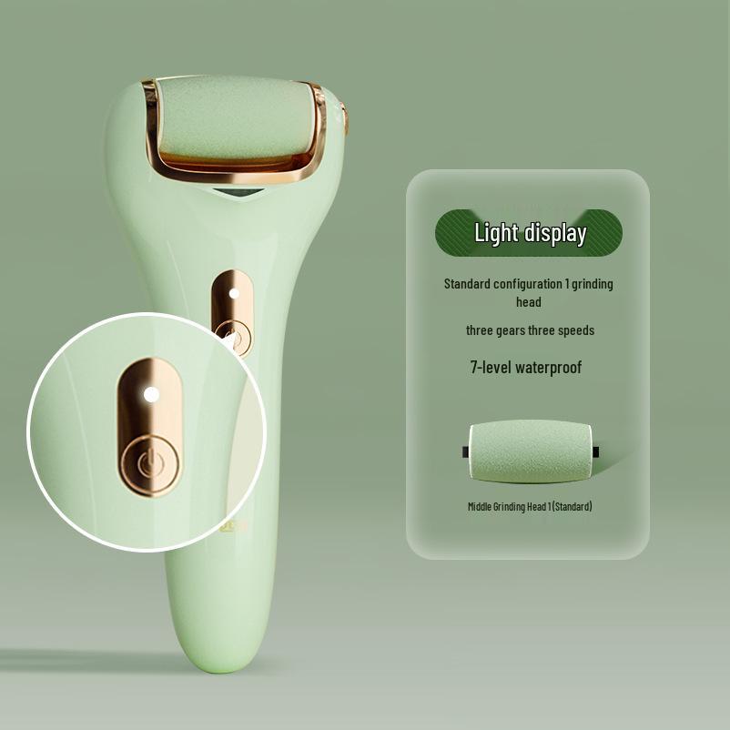 Pichi Electric Foot File & Callus Remover - Automatic Exfoliating Foot Scrubber