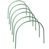 10 Stück Gewächshausbögen Kunststoffummanteltes Stahlrohr Gartenbögen Gartenbögen Rost Wachstunnel