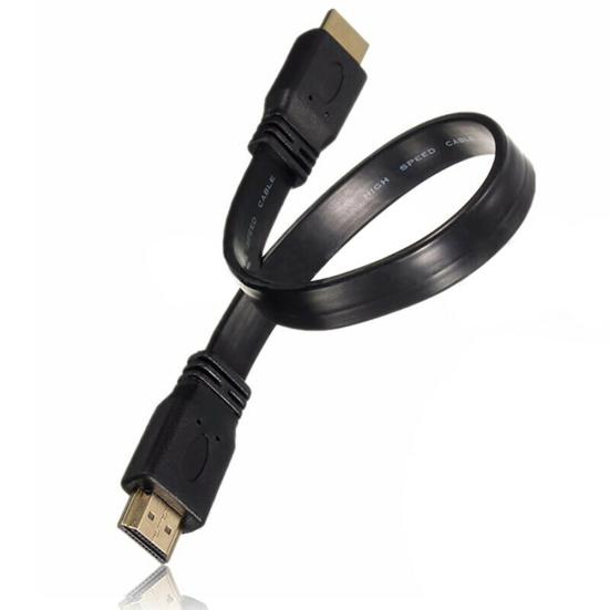 High Speed Male To Male Plug HDMI-compatible Flat Cable Cord for Audio Video AV HDTV PS3
