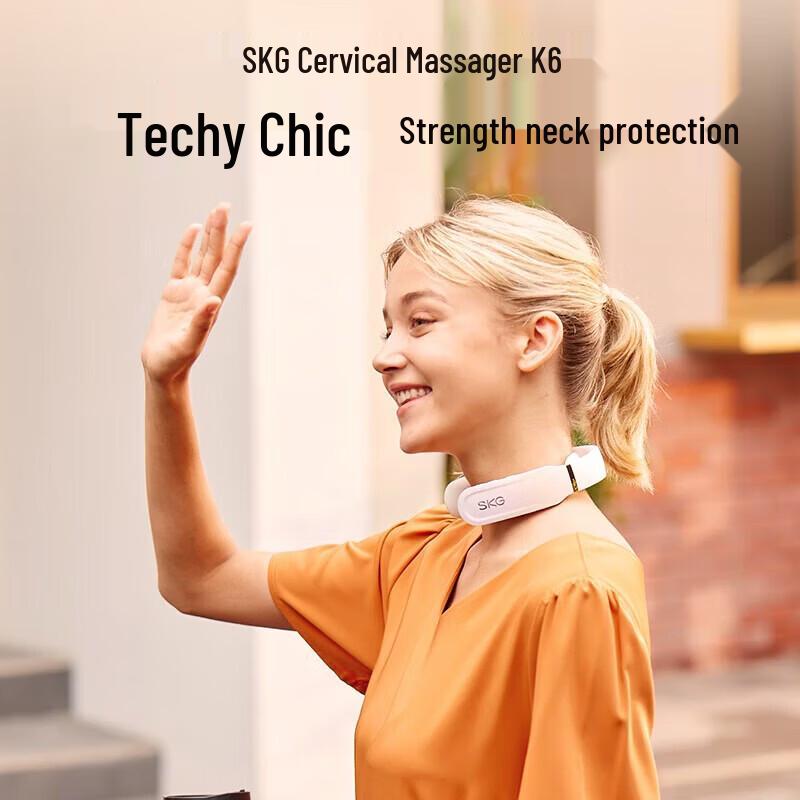 SKG K5 Bluetooth Smart Neck Massager CN Plug (adapter Included)