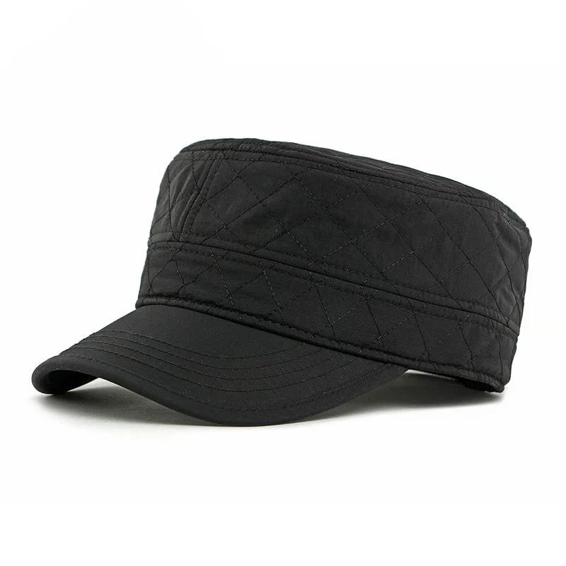 

LDSLYJR Autumn and Winter Polyester Solid Casquette Warm Baseball Cap Adjustable Outdoor Snapback Hats for Men and Women 114 55-60cm Adjustable чорний