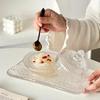 Transparent Tremella Glass Bowl European-Style Small Soup Bowl Yogurt Bowl  Dessert Serving