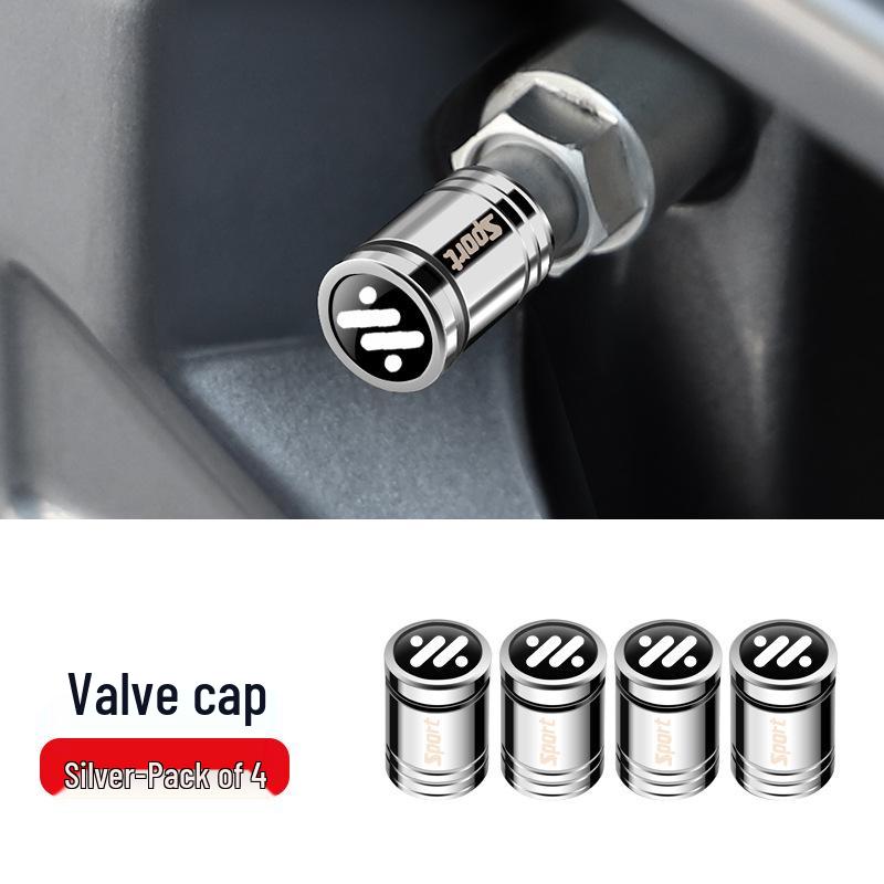 Anti-Theft Metal Dust Caps for IM LS7/LS6/L7 Car Tire Valves
