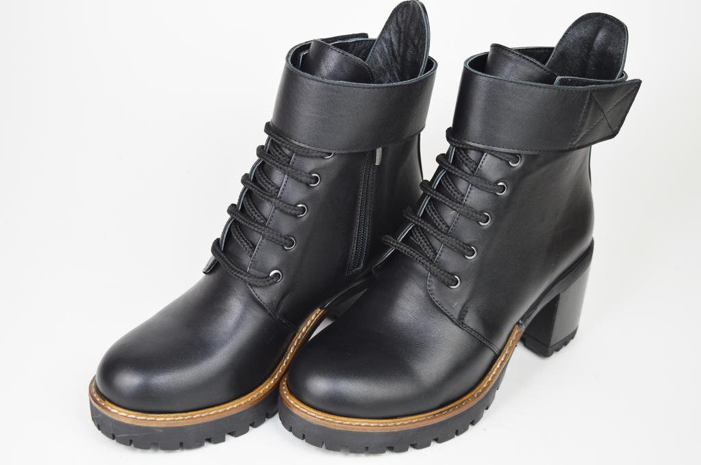 Boots with Heels Evromoda 2622 36 Black Leather