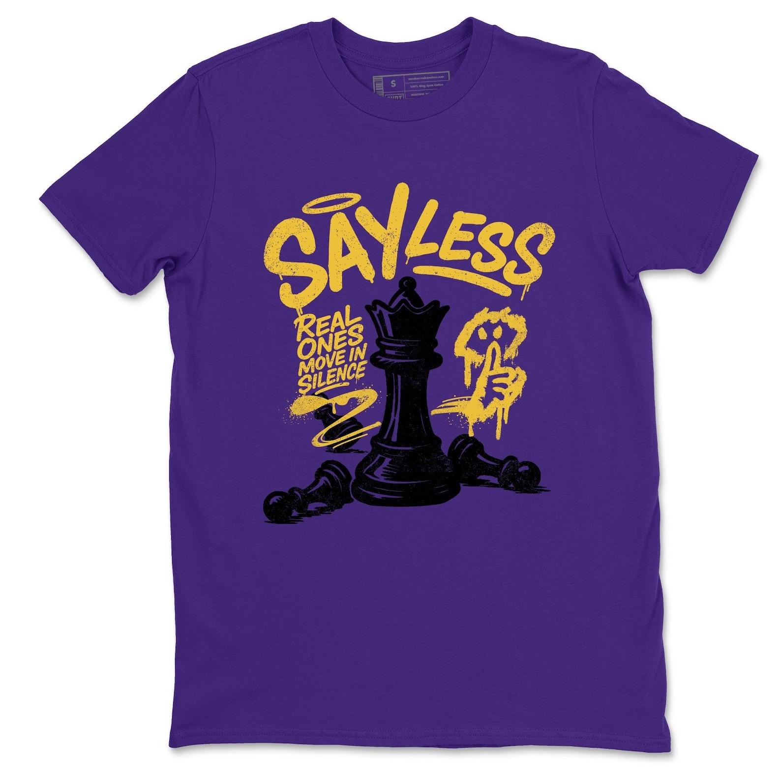 Say Less Unisex Graphic T-Shirts To Match Sneakers 4s Lakeshow S