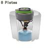 8/10/12/16 Plates Gas Stove Wind Shield Outdoor Camping Picnic Cooking Burner Windproof Screen Aluminum Alloy Wind Screen